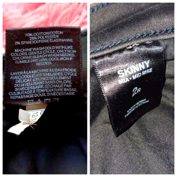 EXPRESS Jeans, Mia Skinny, mid rise, 2R, black - Picture 8 of 8